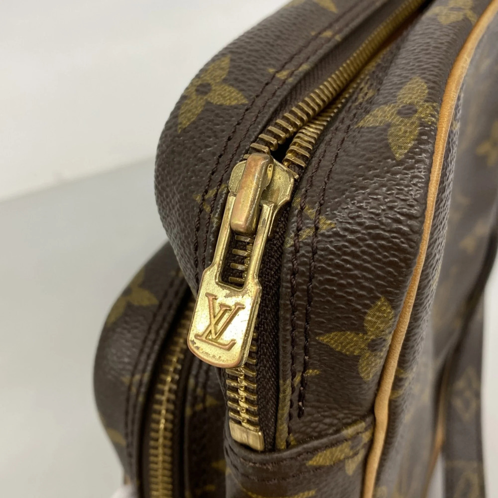LOUIS VUITTON Brown Monogram Shoulder Bag - Picture 9 of 10